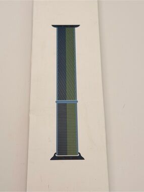 Apple Watch OEM Band, Abyss Blue/Moss Green Sport Loop, New Sealed